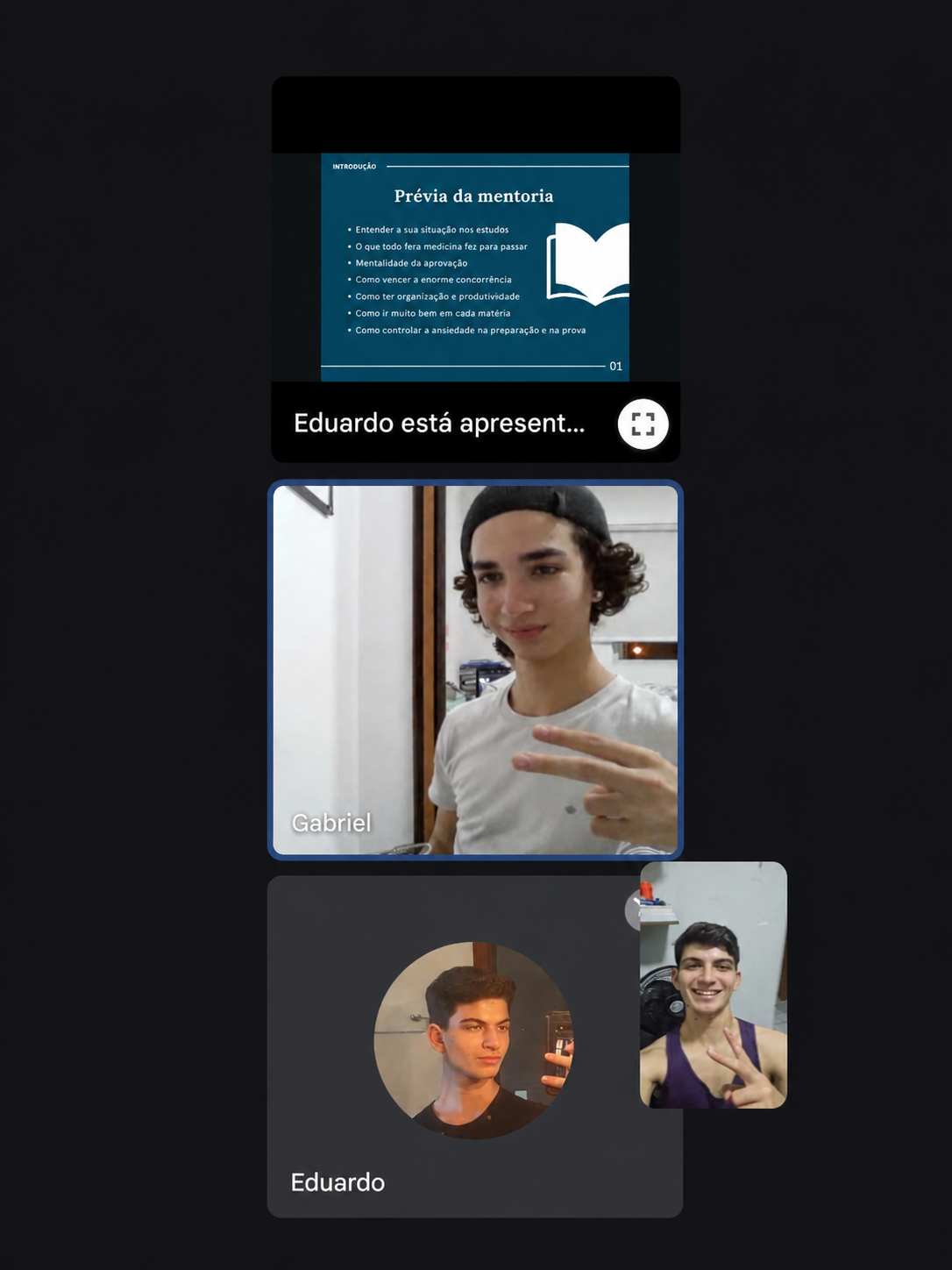 Depoimento de aluno aprovado em medicina 5